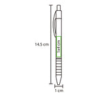 BOLÍGRAFO METÁLICO DE ALUMINIO ZUBAY BL-096