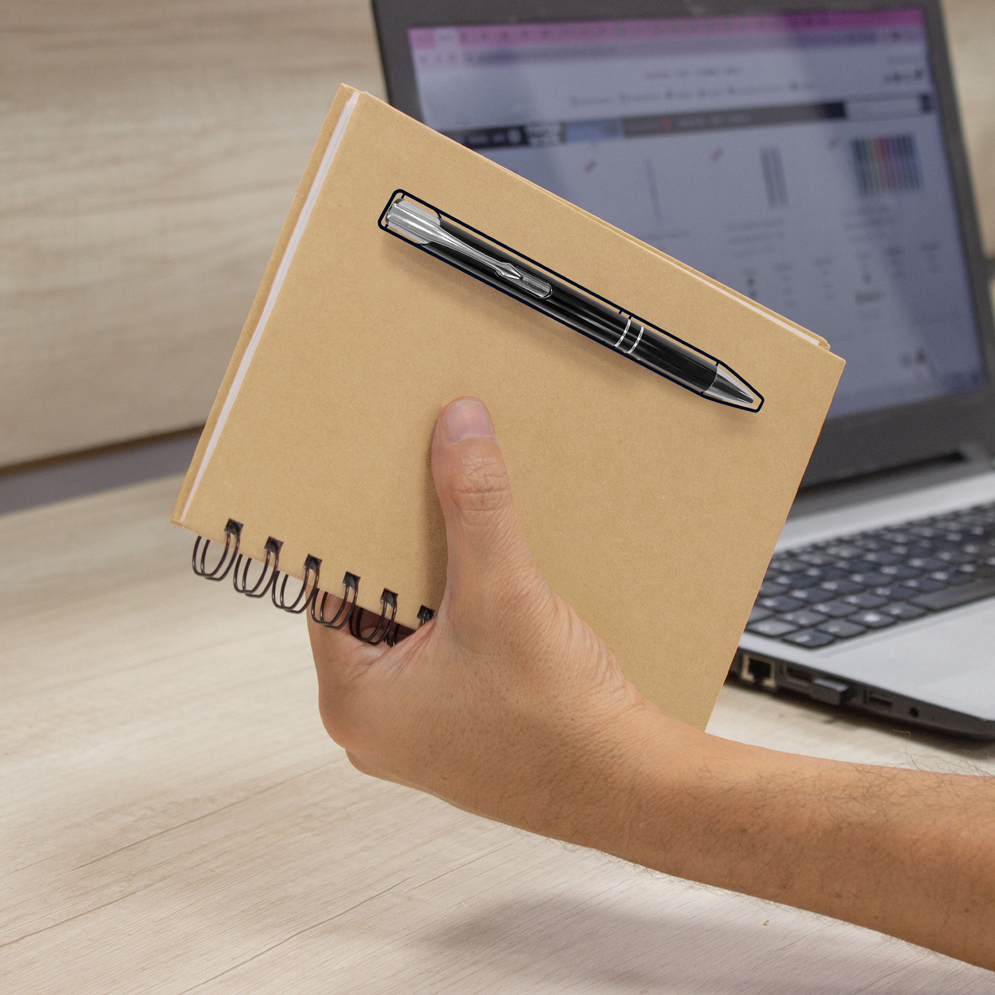 SET DE LIBRETA Y BOLÍGRAFO MAGIC T638