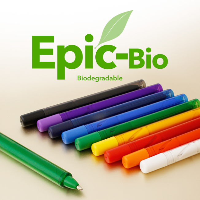 BOLÍGRAFO EPIC COLORS BIO TINTA NEGRA EBC-TRN