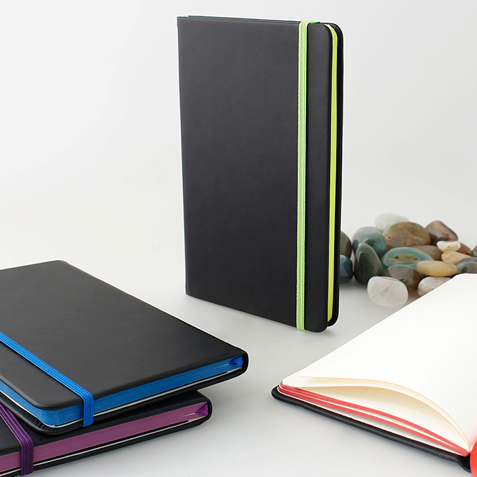 LIBRETA BORDER BLACK LIB-BOB